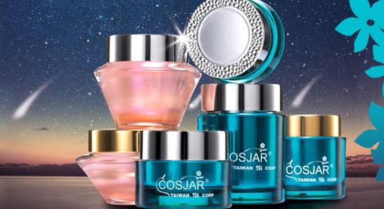 cosmetic bottles starry dream