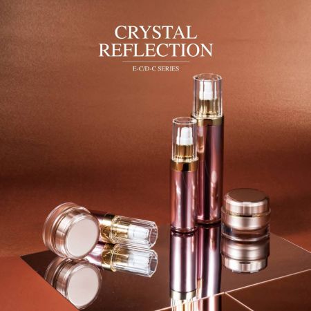 Crystal Reflection (Acrylic Luxury Cosmetic & Skincare Packaging)
