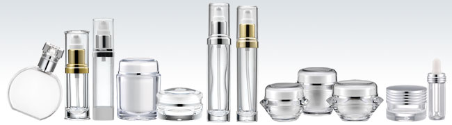 plastic cosmetic bottles