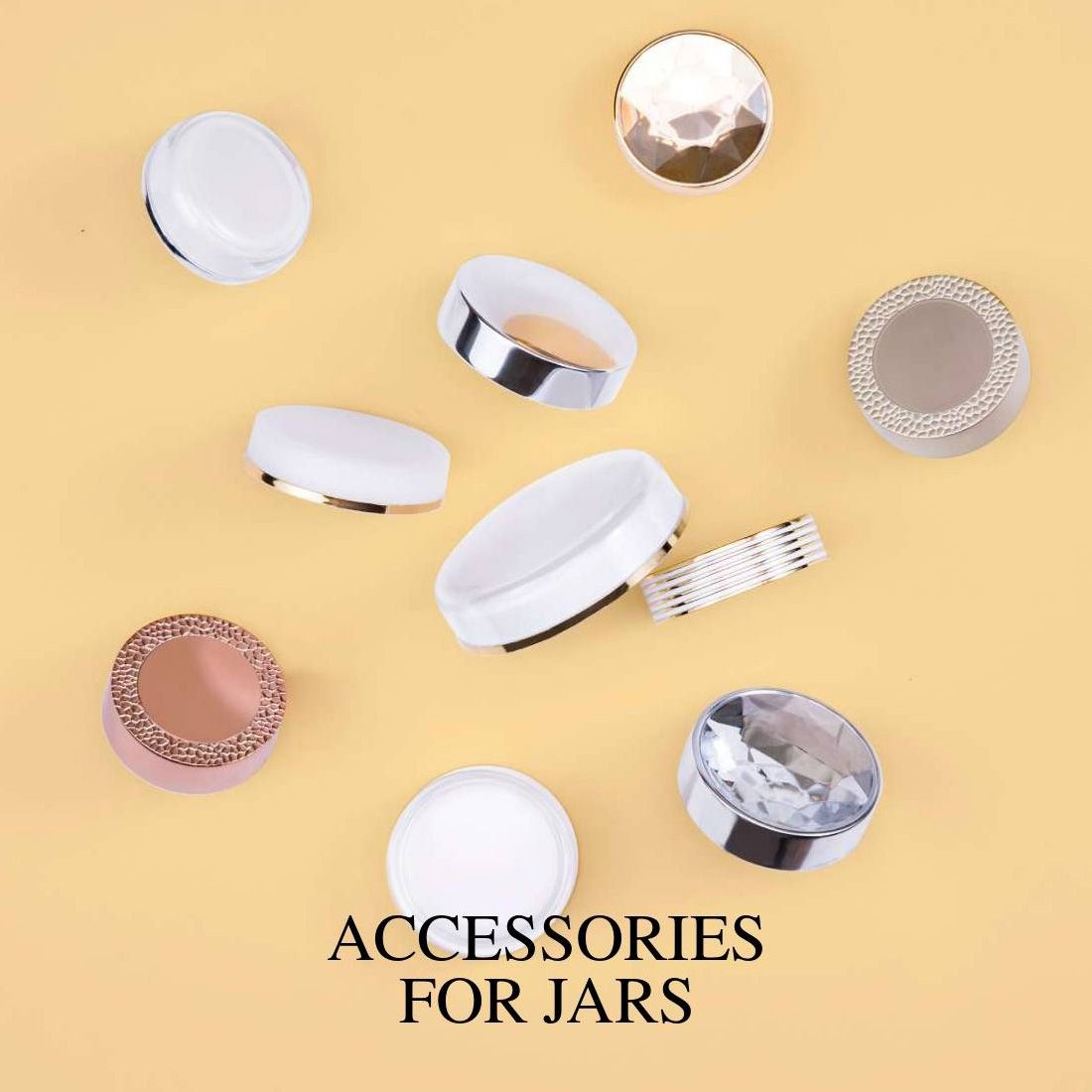 COSJAR cometic container design - cometic container caps